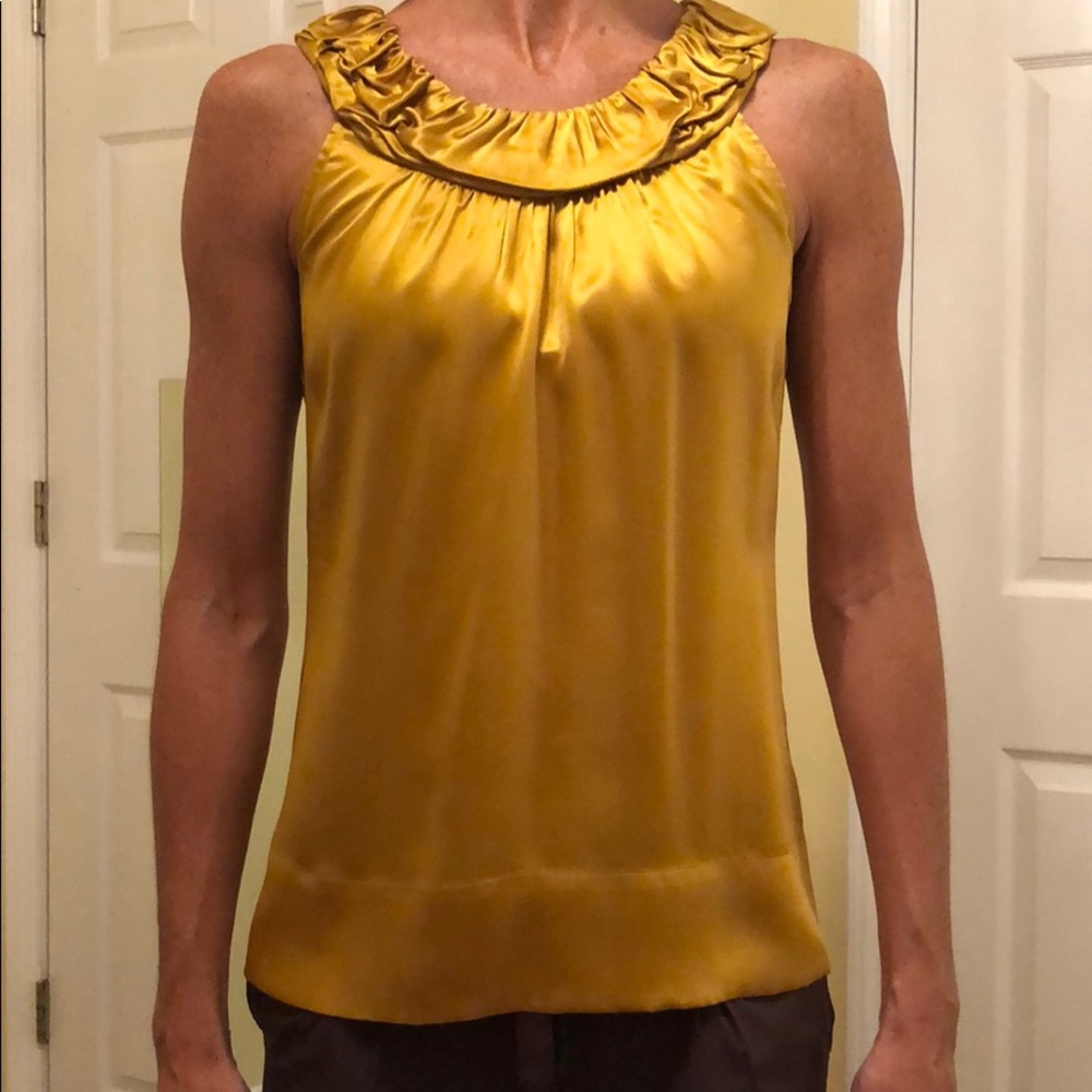 BCBG silk top